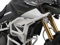 hepco becker tank guard triumph tiger 900 rally gt pro white
