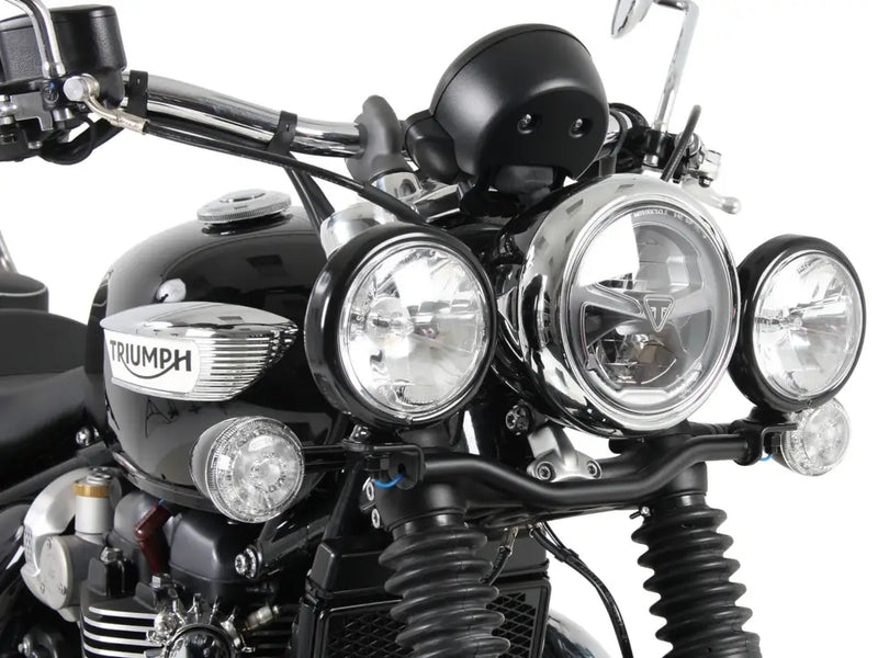 hepco becker twin lights triumph bonneville speedmaster 2018 chrome