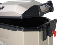 hepco becker xceed side case 38 liters right silver