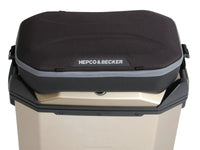 hepco becker xceed side case 38 liters right titan