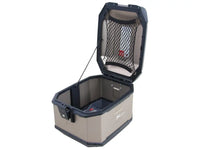 hepco becker xceed top case 45 liters silver