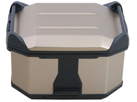 hepco becker xceed top case 45 liters silver
