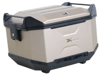 hepco becker xceed top case 45 liters silver