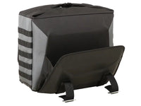 hepco becker xtravel pannier bag and plate one side only