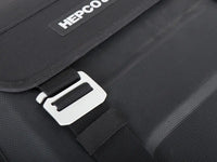 hepco becker xtravel pannier bag and plate one side only