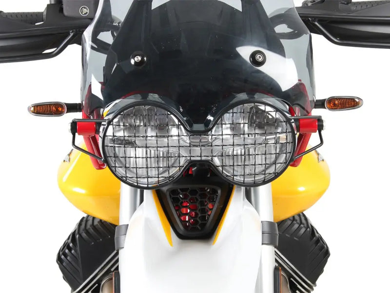 hepco becker headlight guard moto guzzi v85tt