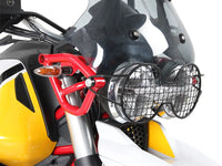hepco becker headlight guard moto guzzi v85tt