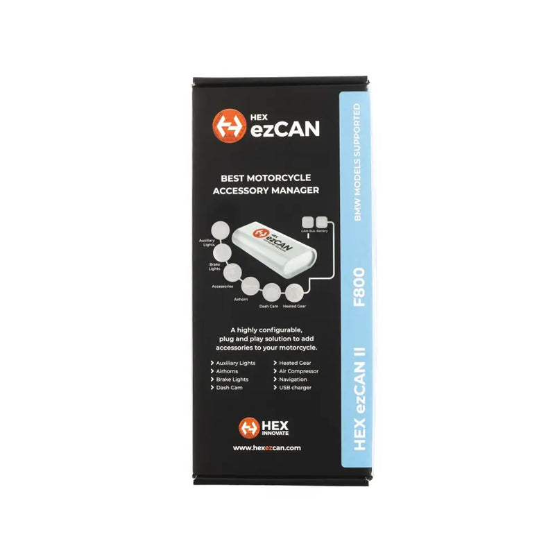 hex ezcan ii motorcycle accessory manager