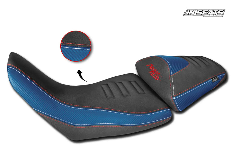 jn seats motorcycle seat ribbed design honda africa twin crf1100 20