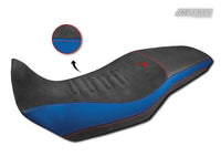jn seats motorcycle seat cover ribbed design honda transalp xl750 23