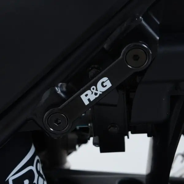 r g racing rear foot rest blanking plate for suzuki sv650 16 sv650x 18