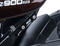 r g racing rear foot rest blanking plate for kawasaki z900 17 rs 18 single