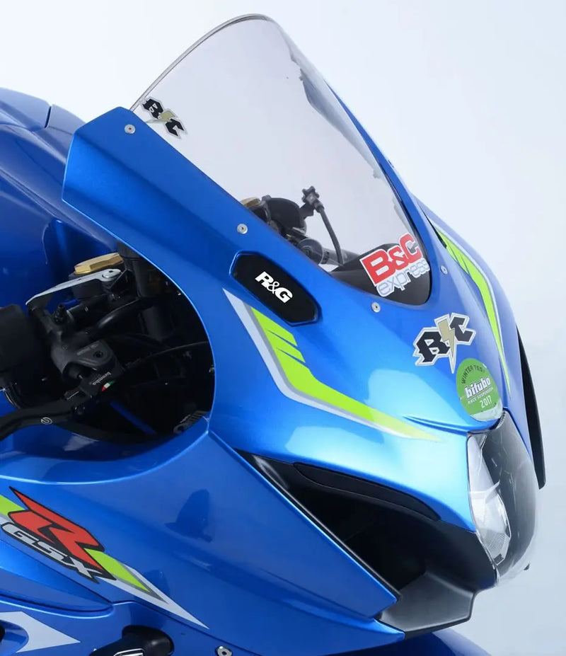r g racing mirror blanking plates for suzuki gsx r1000 r 17
