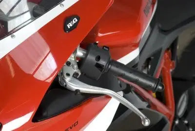 r g racing mirror blanking plates for ducati 848 1098 1198