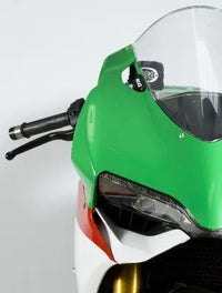 r g racing mirror blanking plates for the ducati panigale 899 1199