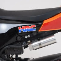 r g racing rear foot rest blanking plate for honda cbr600rr 07