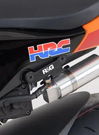 r g racing rear foot rest blanking plate for honda cbr600rr 07