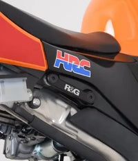 r g racing rear foot rest blanking plate for honda cbr600rr 07