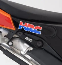 r g racing rear foot rest blanking plate for honda cbr600rr 07