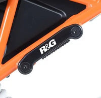 r g racing rear foot rest blanking plate kit for ktm rc 125 200 390 14 16