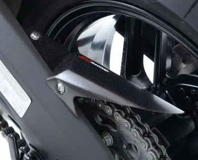 r g racing carbon fiber chain guard for ducati panigale 899 13 959 16