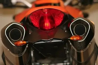 r g racing tail tidy for ktm 990 super duke with r g led micro indicators