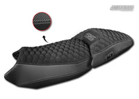 jn seats motorcycle seat cover hexagons design bmw r1300gs 23