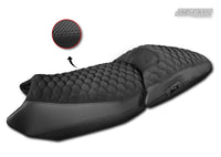 jn seats motorcycle seat cover hexagons design bmw r1300gs 23