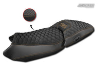 jn seats motorcycle seat cover hexagons design bmw r1300gs 23