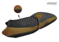 jn seats motorcycle seat cover hexagons design bmw r1300gs 23