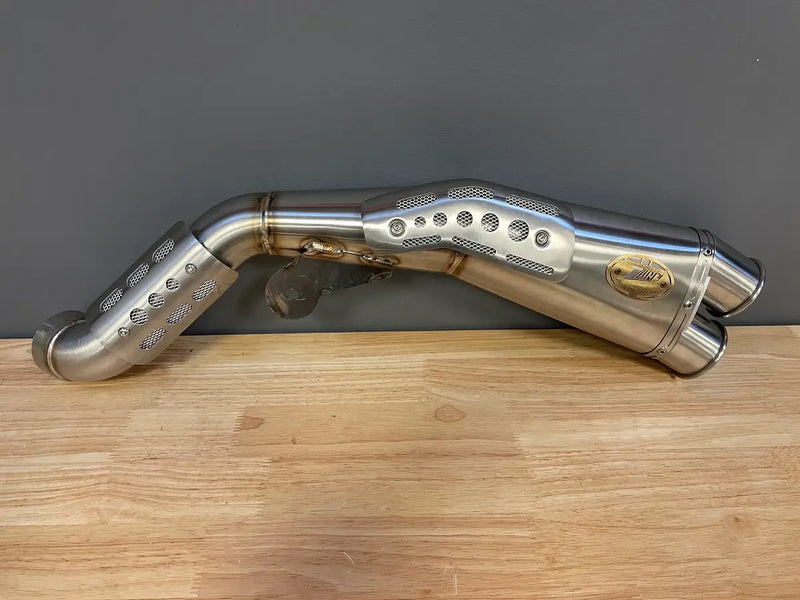 zard exhaust limited edition high slip on bmw r ninet pure urban gs stainless steel 2018