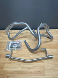 hepco becker engine guard bmw r1200 r 2011 2015 silver used