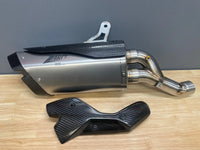 zard exhaust slip on ducati mulistrada v4 v4s used