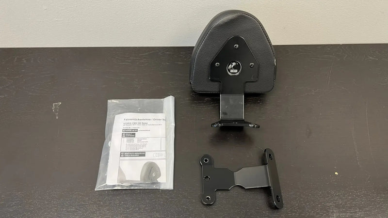 hepco becker driver backrest honda cmx 500 rebel used