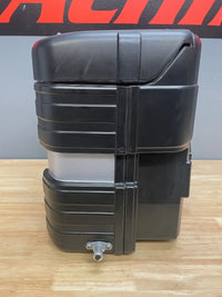 hepco becker original style gobi side case 37 right black with silver latches used