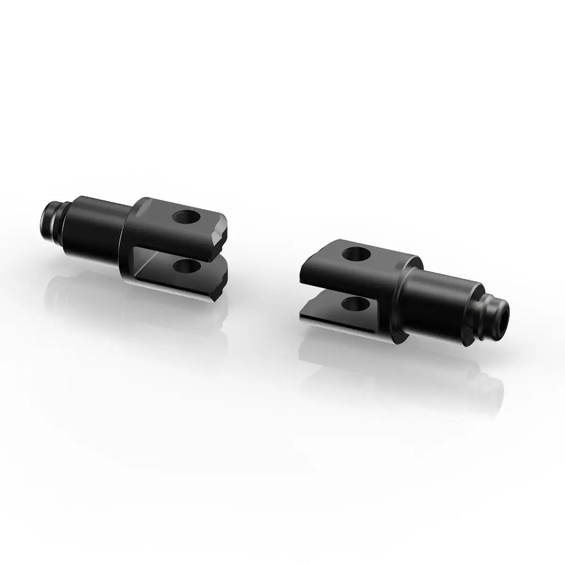 rizoma rider footpeg mount kit black