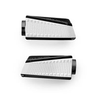 rizoma urban protocol motorcycle footpegs black white