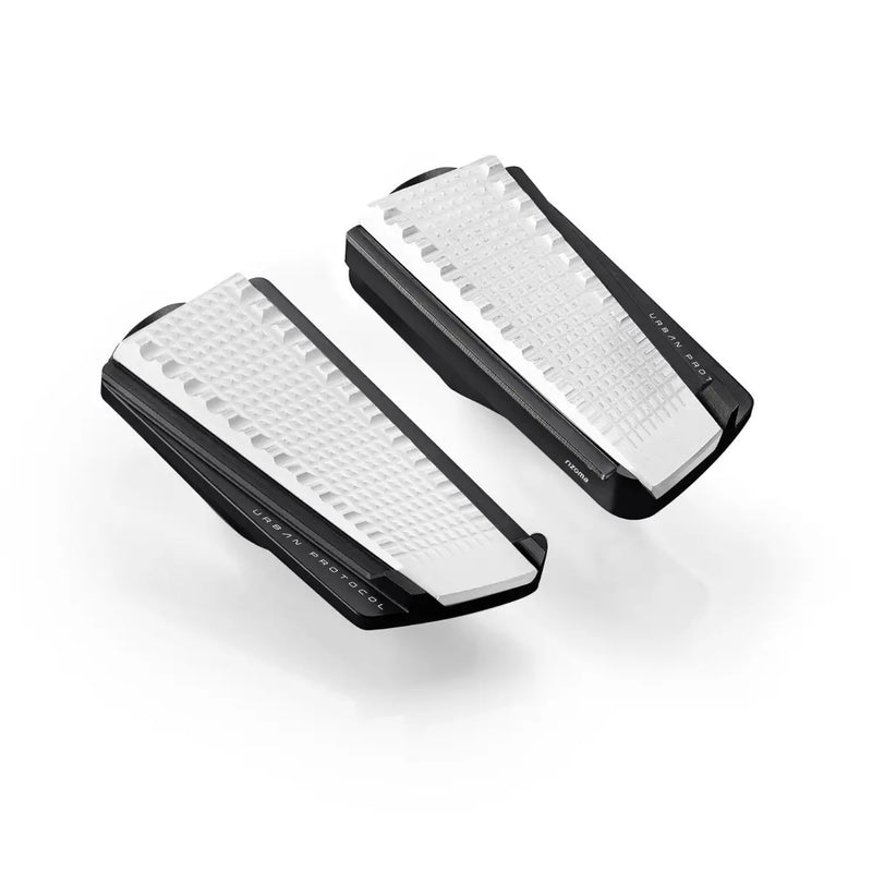rizoma urban protocol motorcycle footpegs black white