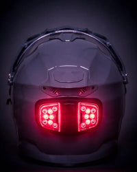 inview2 wireless motorcycle helmet brake and turn signal system