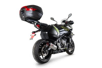 scorpion serket parallel slip on exhaust triumph tiger sport 800 2025 with panniers