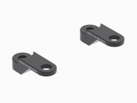 hepco becker handlebar riser kawasaki z 900 se 2017 2024 25mm black incl holder front mask