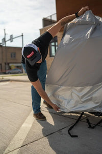 dowco guardian ultralite motorcycle cover grey
