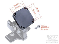 vanasche gps mount ktm 890 adventure r s rally 2023 cam lever black
