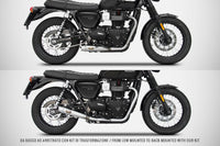 ZARD Exhaust Extension Kit For Full System W/O Cat Triumph Bonneville T120 2016-