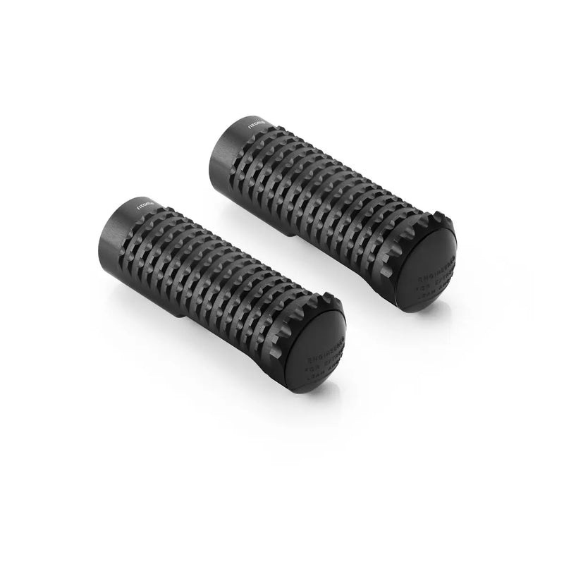 rizoma extreme motorcycle footpegs black