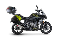 scorpion serket parallel slip on exhaust triumph tiger sport 800 2025 with panniers