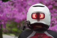 inview2 wireless motorcycle helmet brake and turn signal system