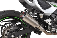 scorpion red power slip on exhaust ninja 7 hybrid