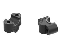 hepco becker handlebar riser kawasaki z 900 se 2017 2024 25mm black incl holder front mask