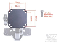 vanasche gps mount ktm 890 adventure r s rally 2023 cam lever black